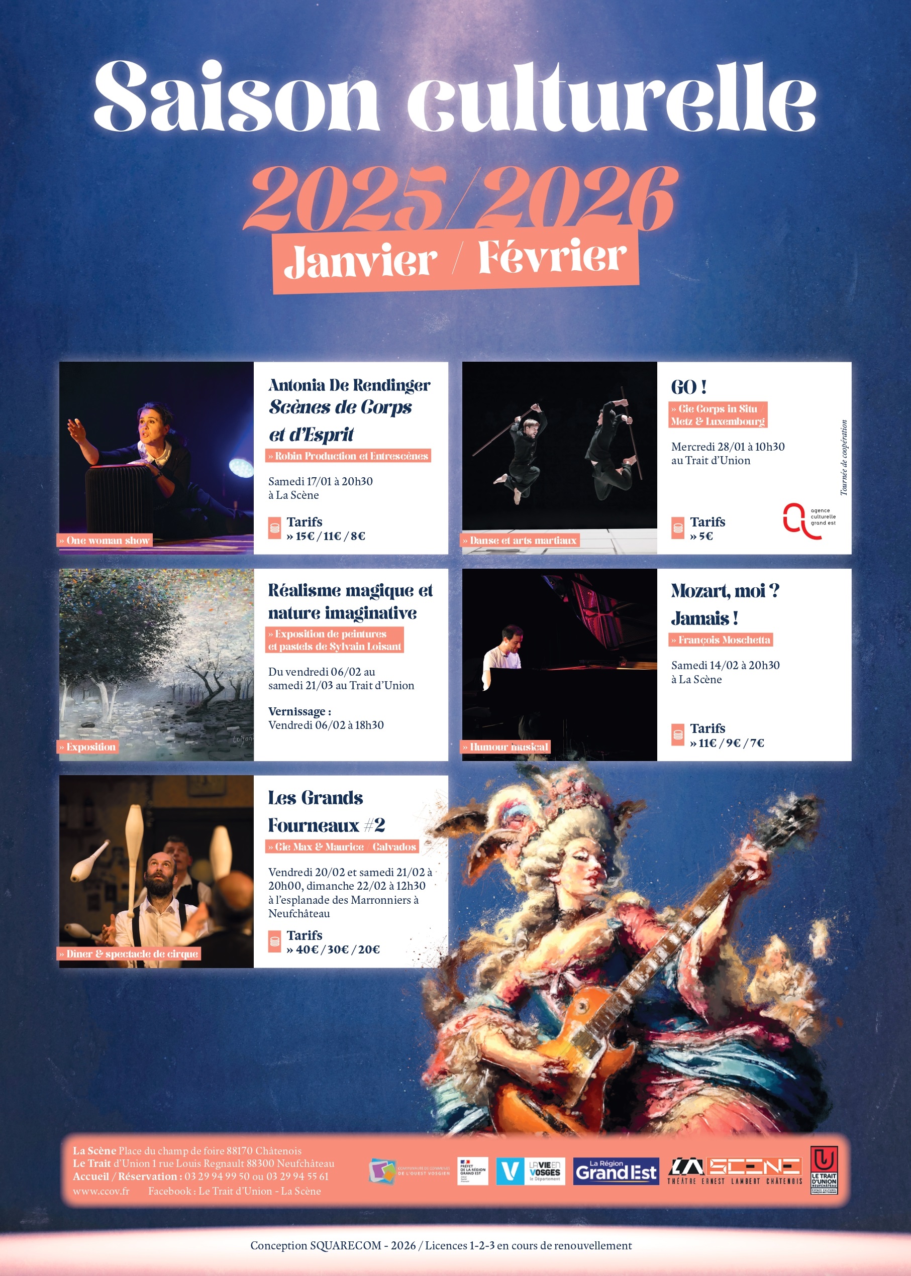 Les spectacles à venir