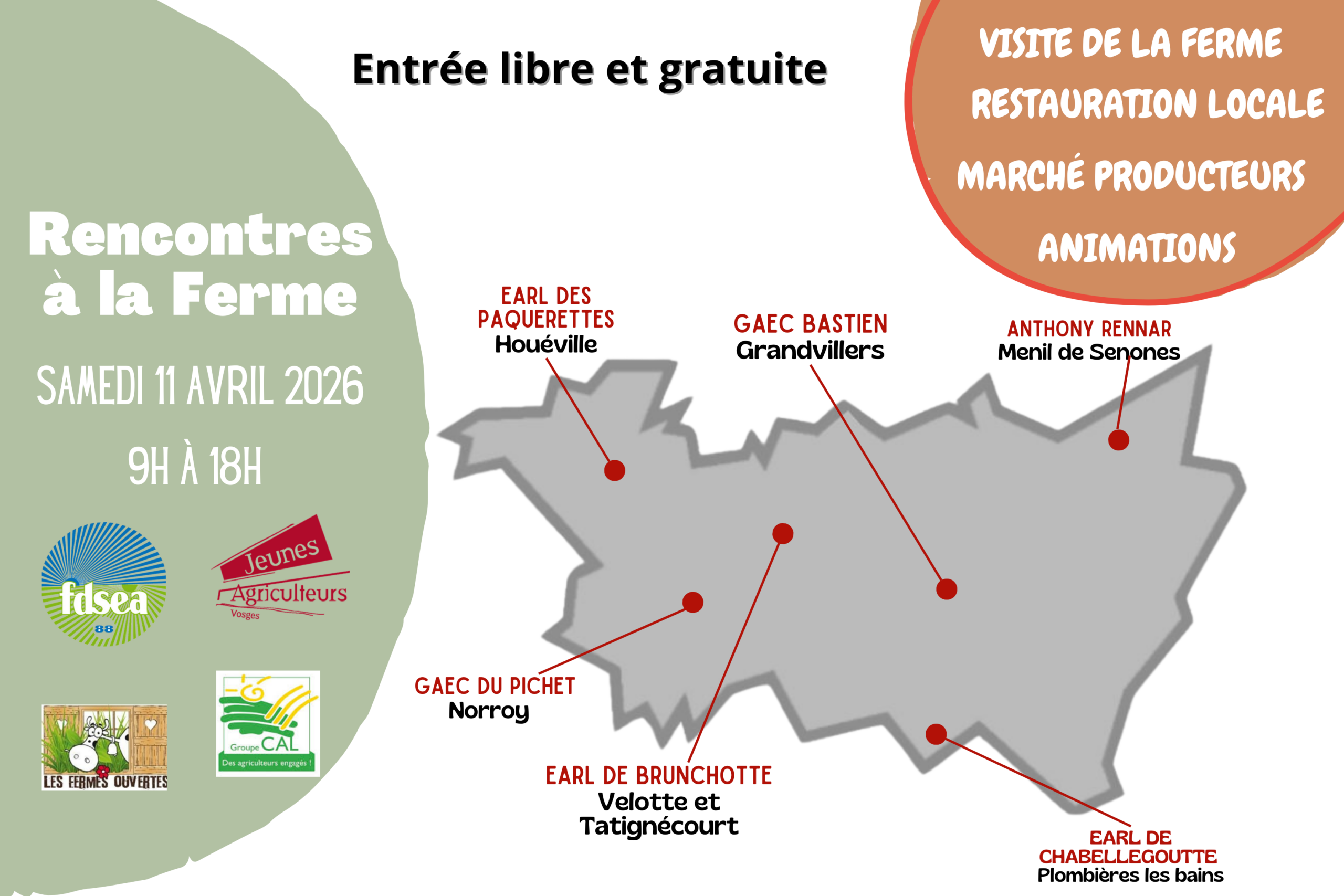 Rencontres à la ferme