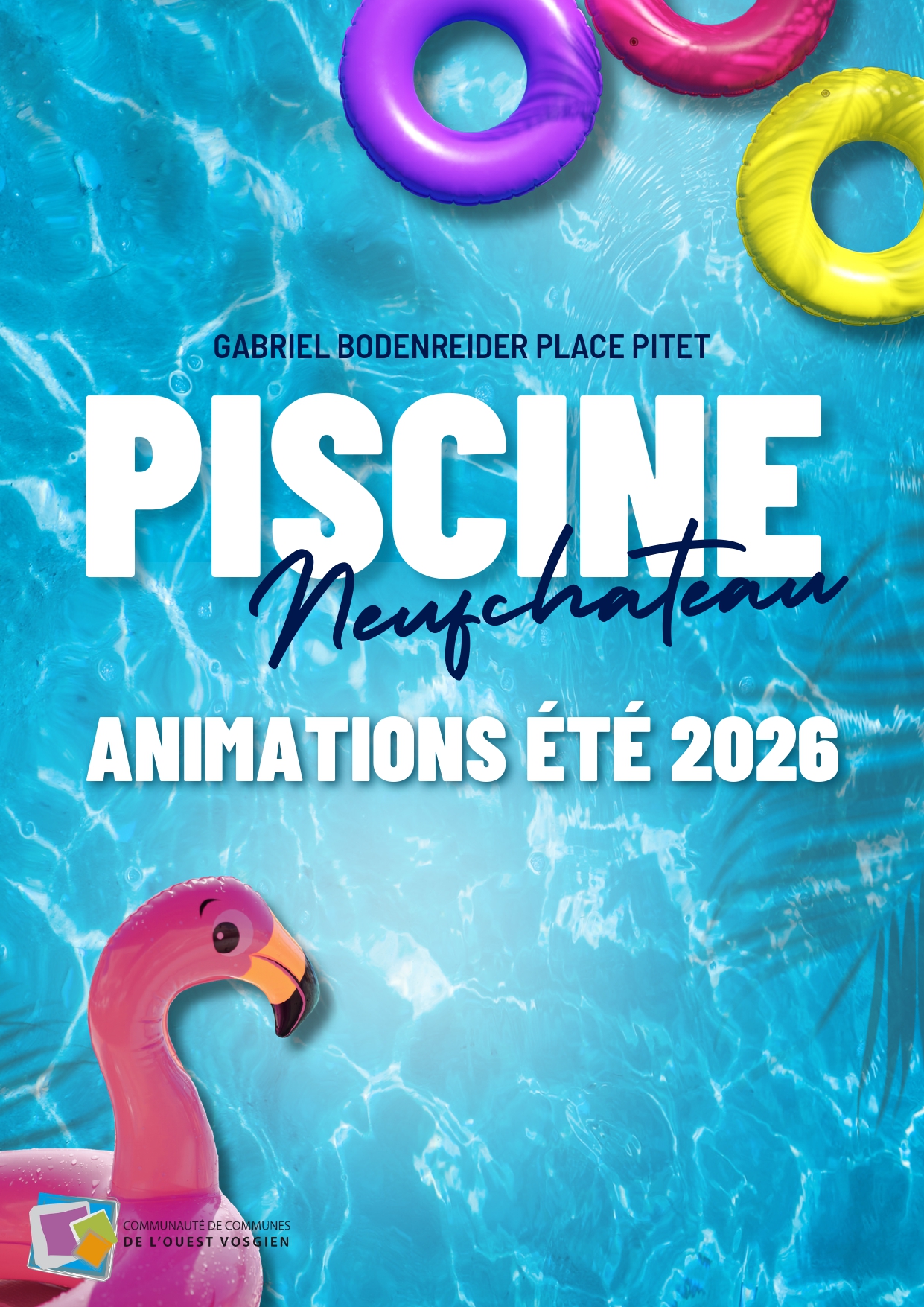 Piscine : programme de l’été